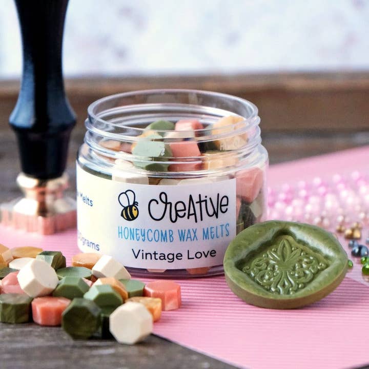 Honey Bee Stamps - Wholesale Rubber/Decorative Stamp - Fleur-de-Lis - Wax Stamper2