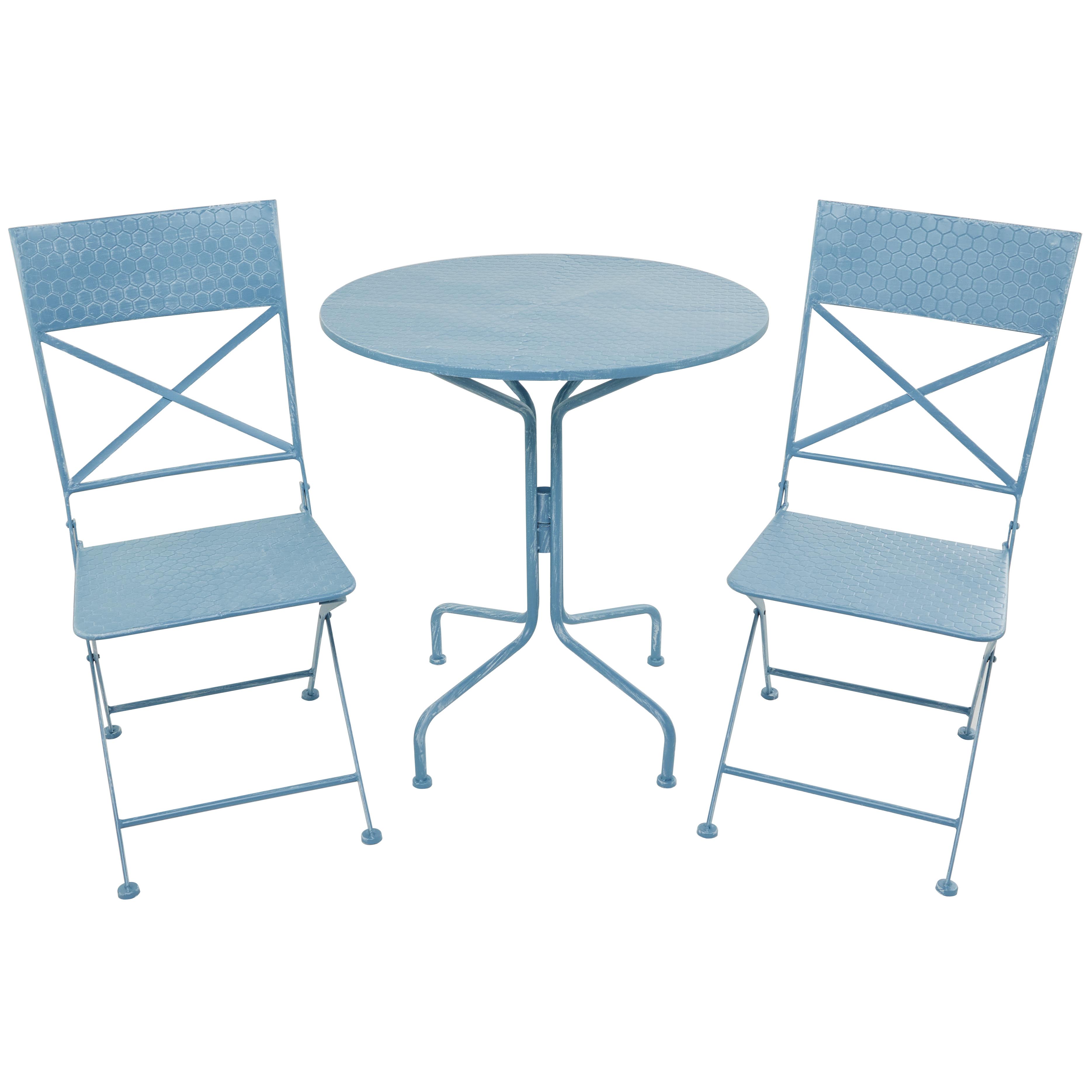 Import Corner – wholesale Chair – A-91437: METAL BISTRO SET SET OF 3 29", 36", 36"H1