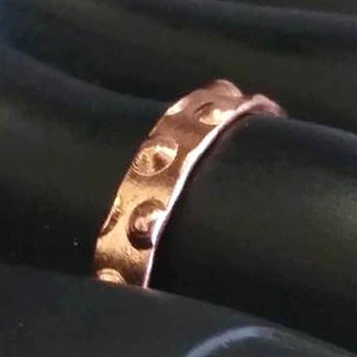 Costello International - Vente Anneau/bague à empiler - Bagues d'orteil de plage ajustables en cuivre pur à thème océan.2