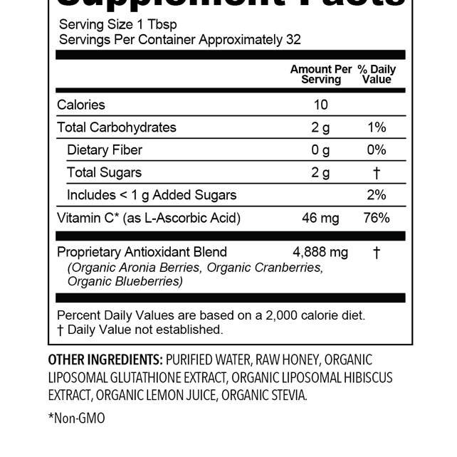 Rowe Casa Organics - Wholesale Oral Supplement/Vitamin - ANTIOXIDANT INFUSION | 16 oz
