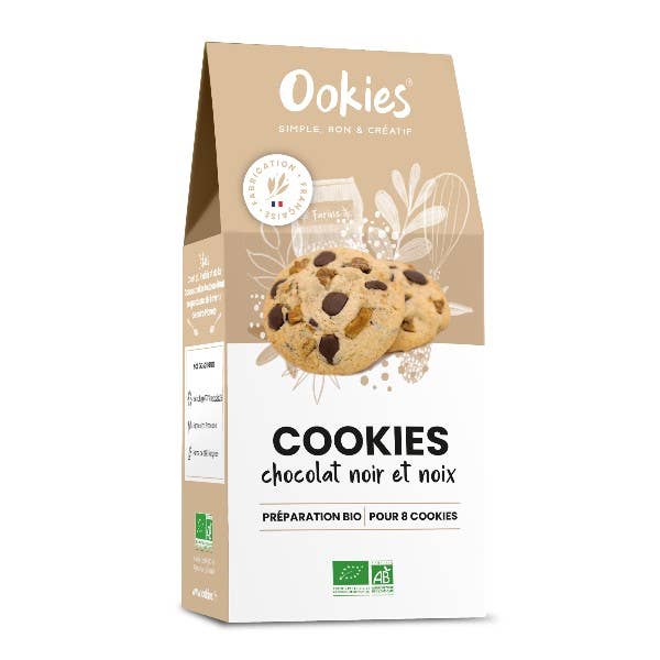 ADG Diffusion - Wholesale Cupcake Mix - ORGANIC CAKE MIX - DARK CHOCOLATE AND WALNUT COOKIES0