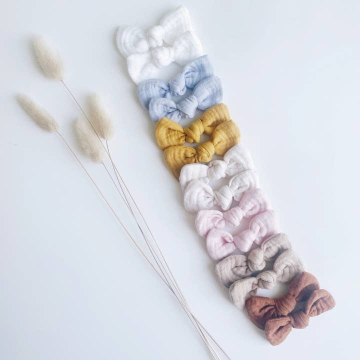 Wild and Free Design Co. - Wholesale Hair Bow - Kids - pigtail mini knot bows