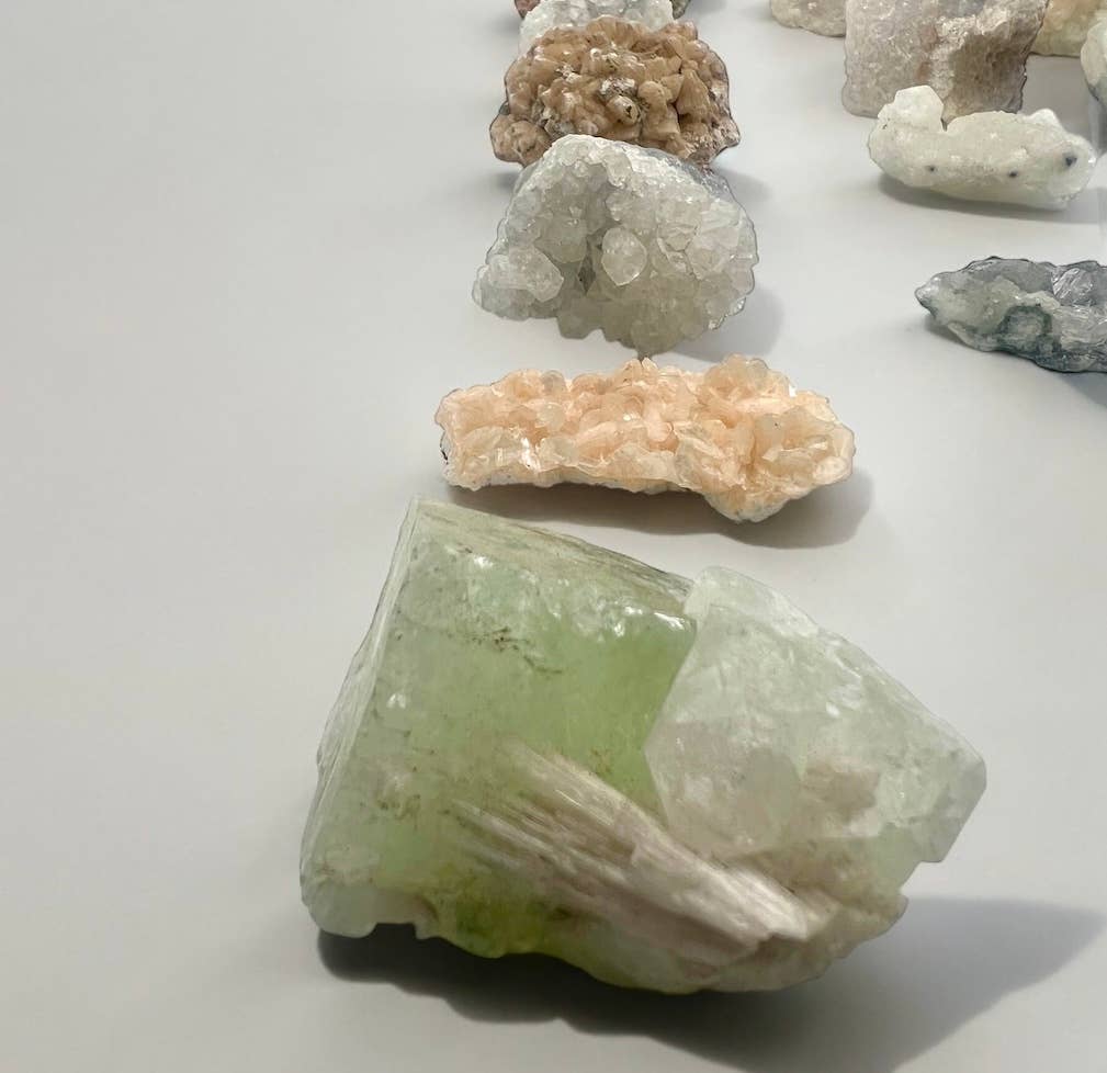 Raj Minerals Inc - Wholesale Spiritual Stone/Crystal - Assorted Crystals Zeolite Flat - Small - 24 pcs2