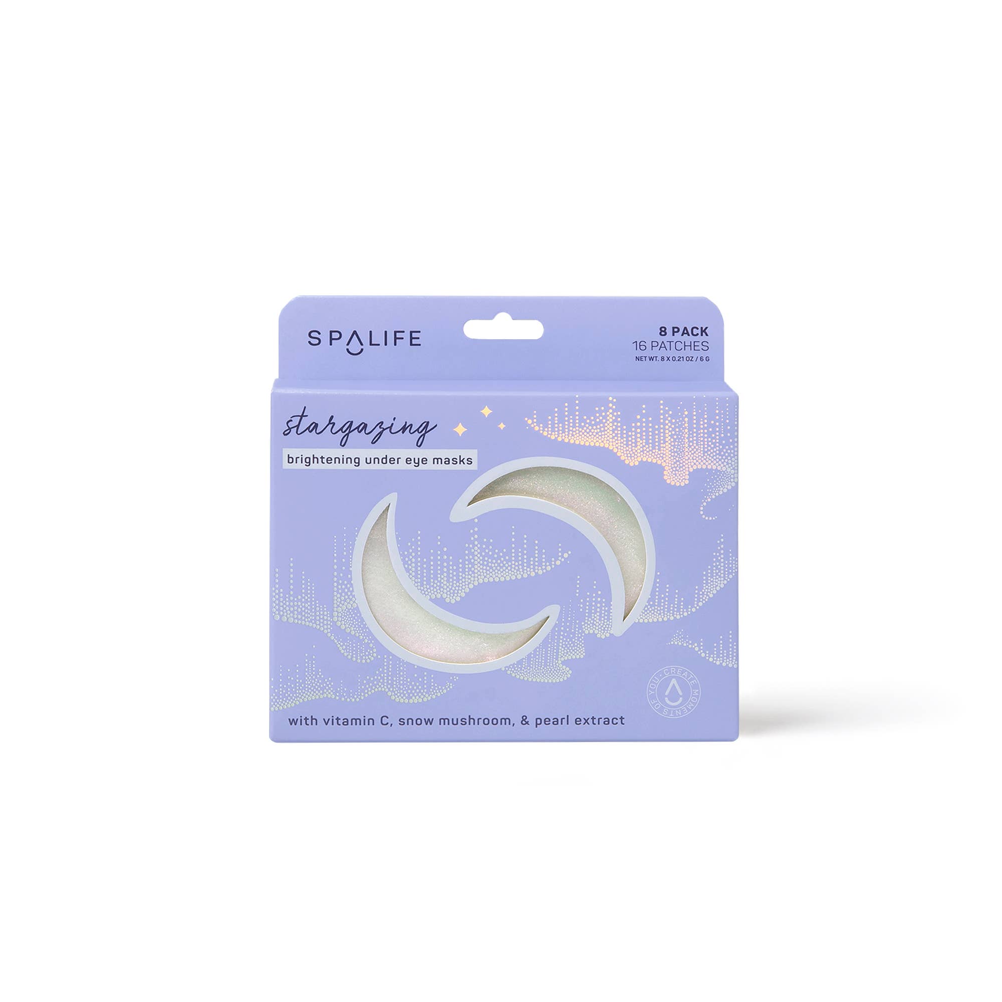 My Spa Life – wholesale Eye treatment mask – Stargazing Brightening Undereye Masks - 8 PAIRS