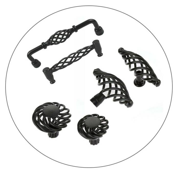 Türgriffe für Küchenschränke, Schrankschublade, schwarzer Griff für den Großhandel von Ledsone