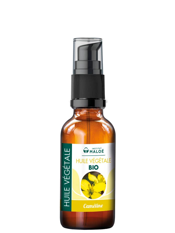 Organic Camelina vegetable oil - 50 mL for wholesale by Institut Maloé
