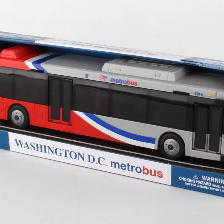 Daron Worldwide Trading - Wholesale Toy Car/Truck - Kids - RT6422 Washington DC Metro Single Bus by Daron Toys