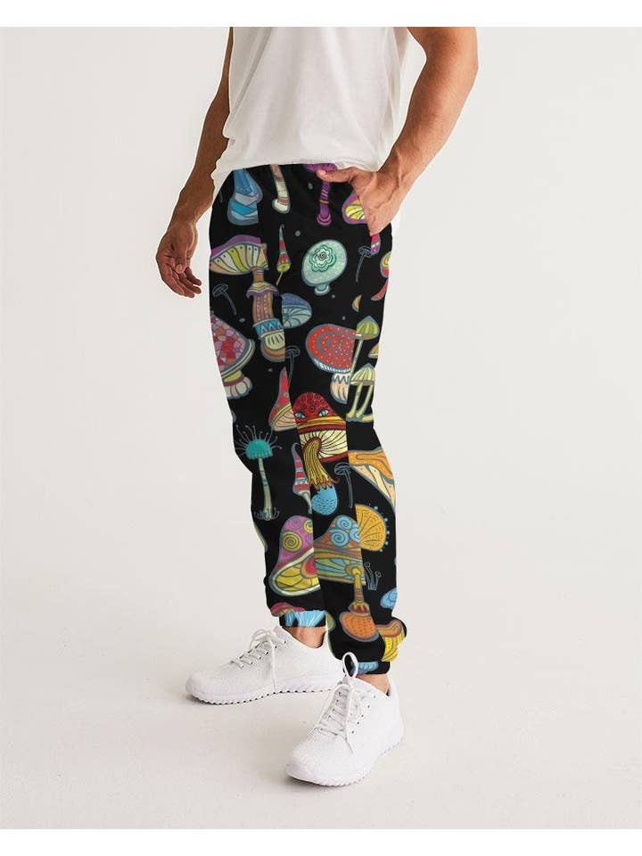 Raiana's Vibes - Wholesale Pants – Men's - Joggers Men, Mens Track Pants, Festival Clothing, Trendy Joggers, Mens Trousers, Psychedelic Pants, Mens Pants, Rave Outfit, Steampunk Pants3