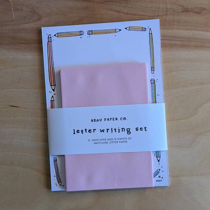 Briefpapier-Set mit Bleistift für den Großhandel von Beau Paper Co.
