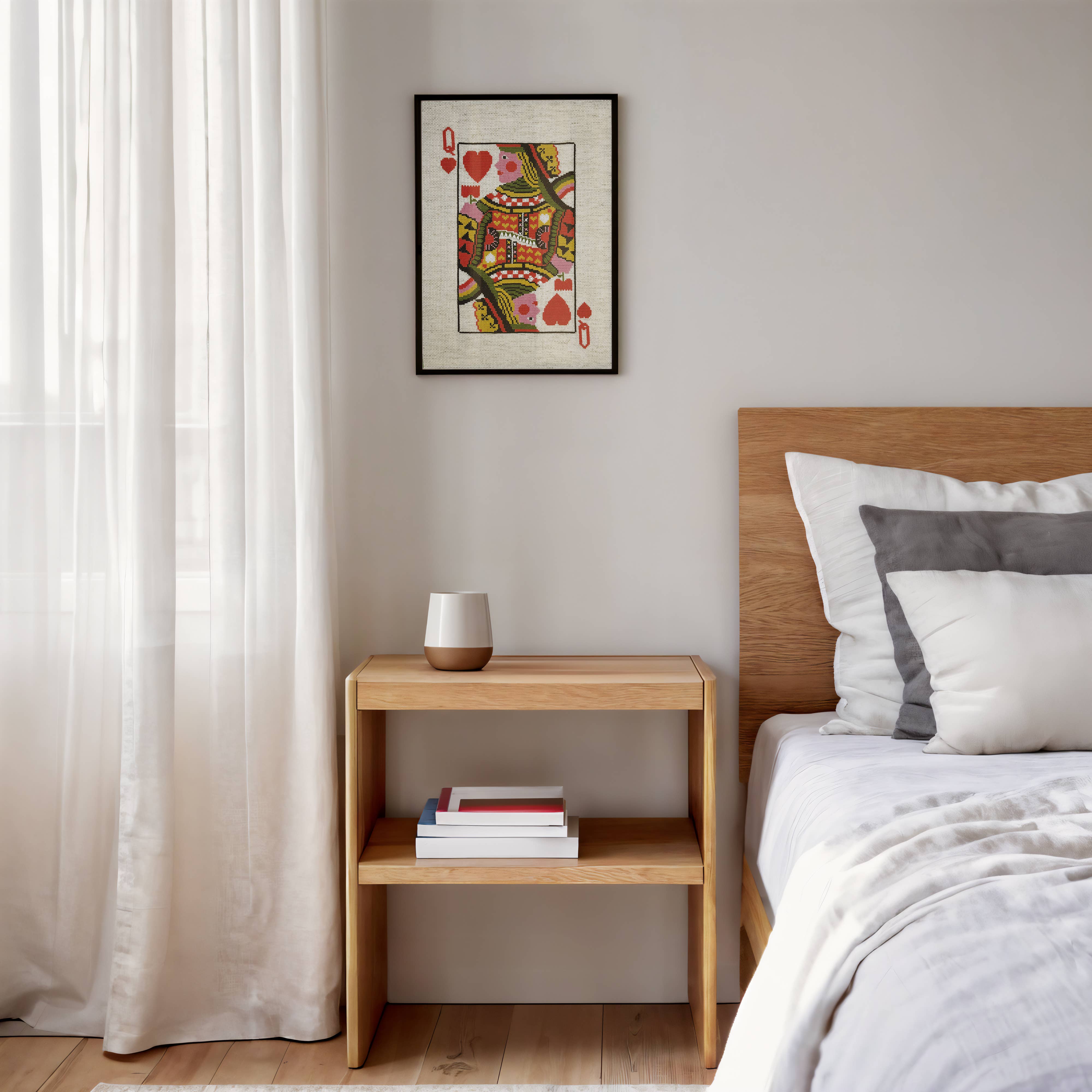 budgiegoods – wholesale Embroidery/cross-stitch supplies – Queen of Hearts Cross Stitch Kit 4