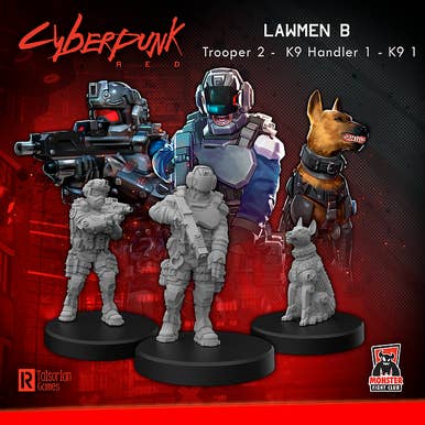 Bridge Distribution - Wholesale Board Game - Cyberpunk RED Miniatures