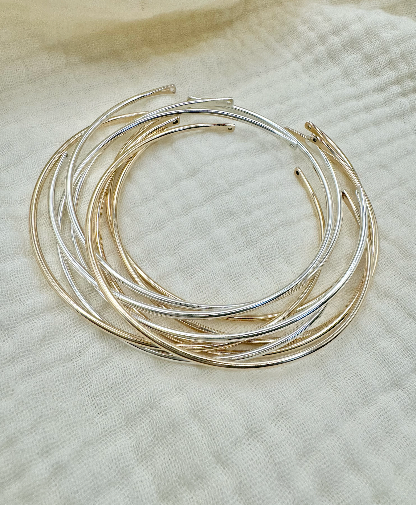 Reem Jewelry Boutique - Wholesale Cuff Bracelet - Permanent Jewelry Bangle Gold Filled Permanent Bangle 2