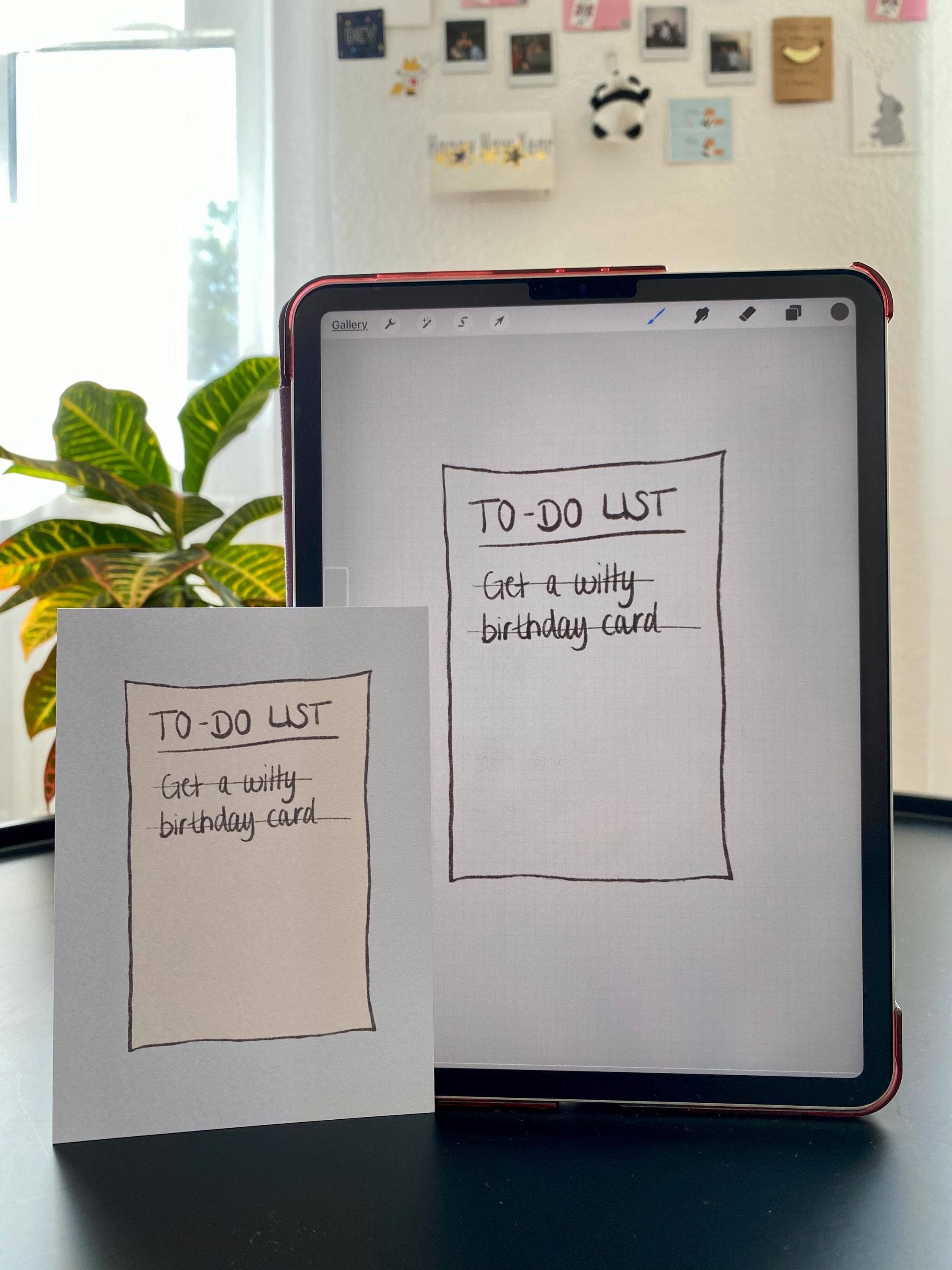 Chumi Studio - Wholesale Birthday Card - Witty Minimalist Birthday Greeting Card with Envelope2