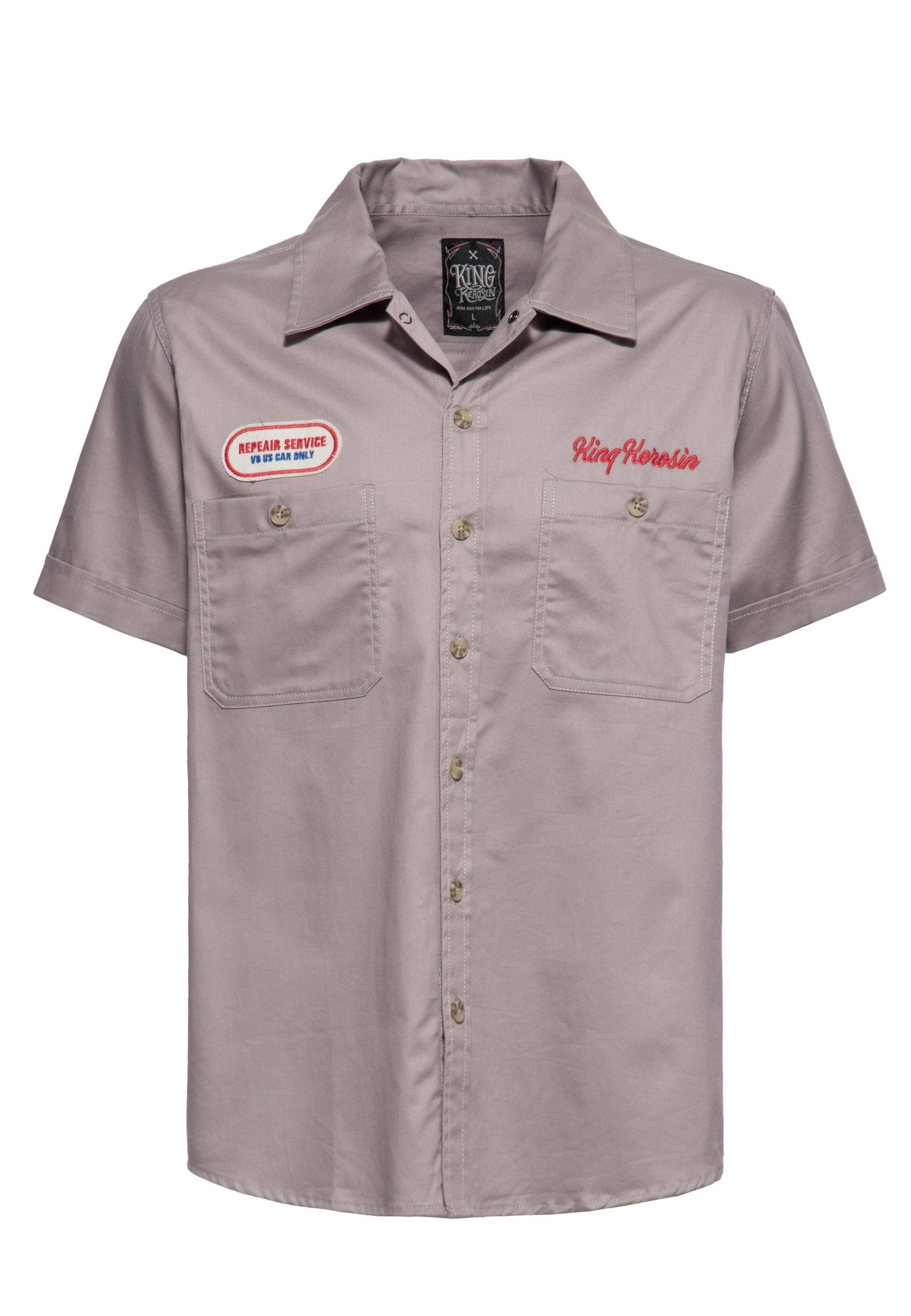 KING KEROSIN - Wholesale Shirt - Men's - Workwear shirt “Speed Kings”4