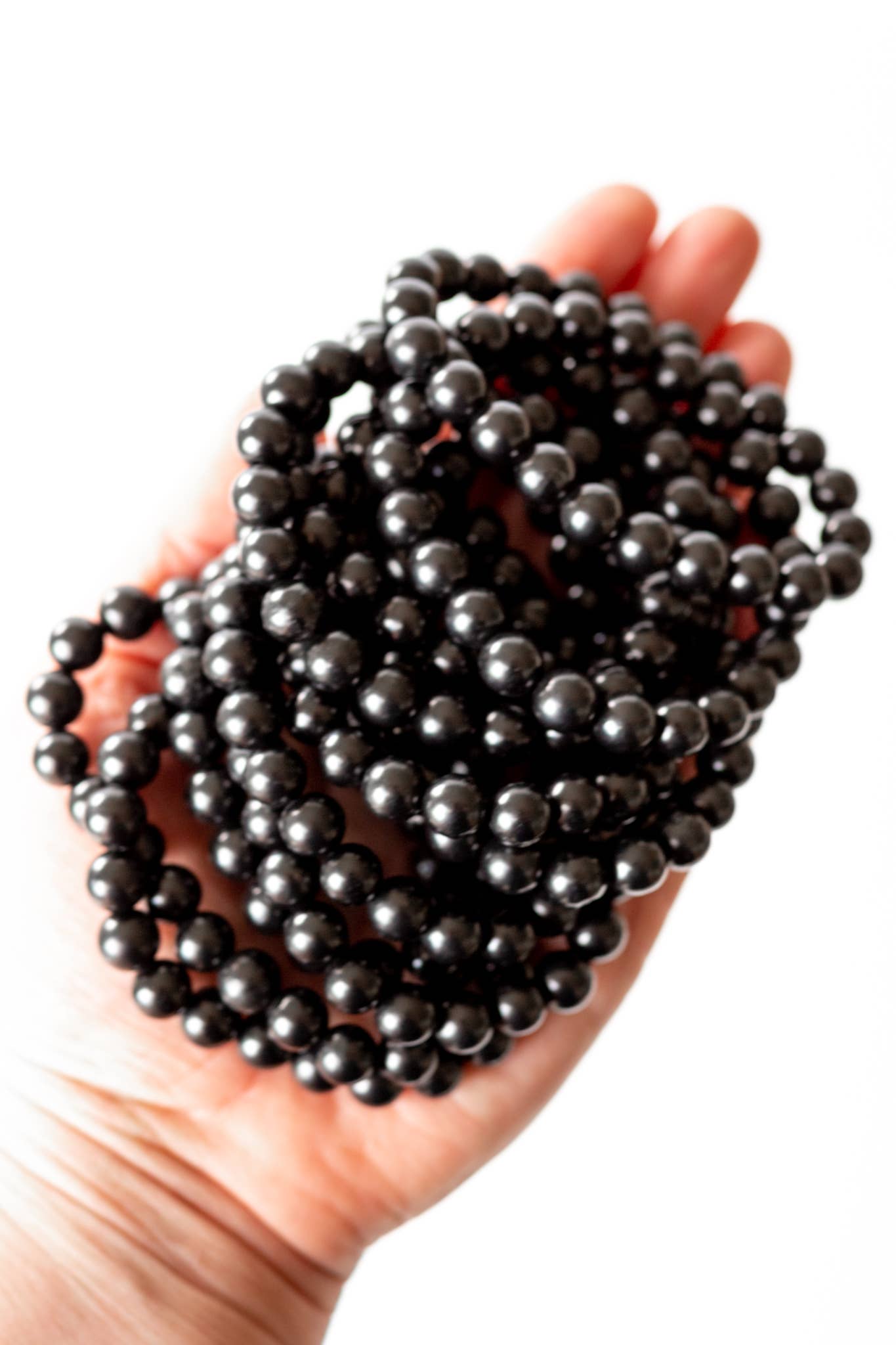 Apothecary Co. - Wholesale Beaded Bracelet - Shungite Bracelet For EMF Protection2