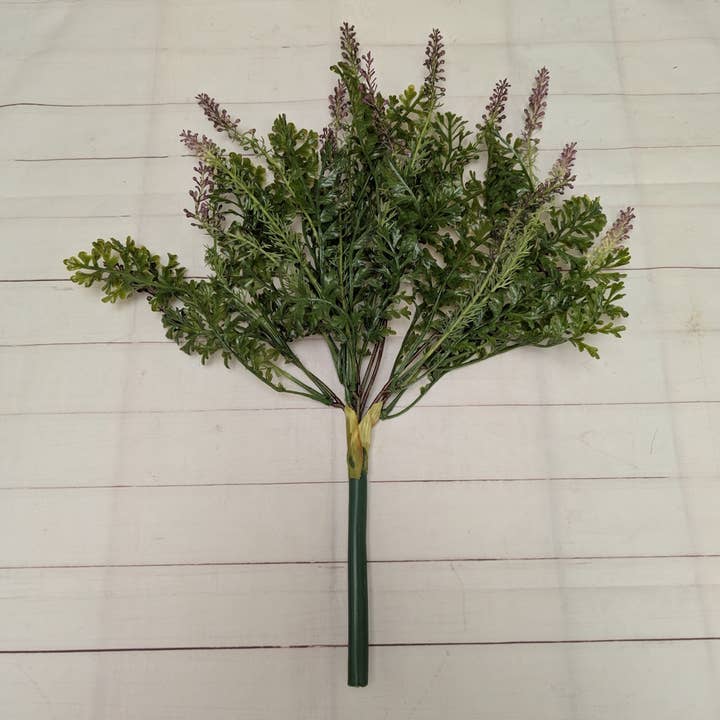 Lavender and Fern Bush for wholesale by A.T. Imports