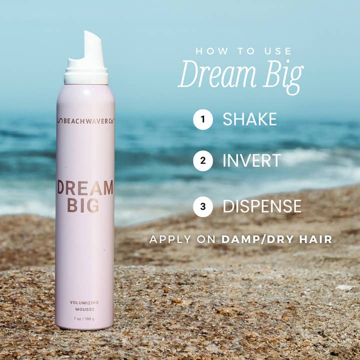 The Beachwaver Co. - Wholesale Hair Volumizing Product - Dream Big Volumizing Mousse