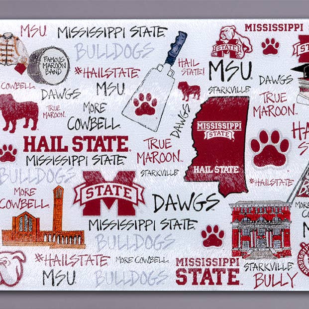 MISS ST Tempered Glass Board for wholesale by MAGNOLIA LANE