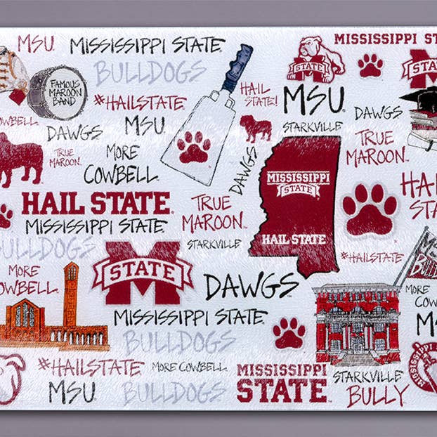 MISS ST Tempered Glass Board for wholesale by MAGNOLIA LANE