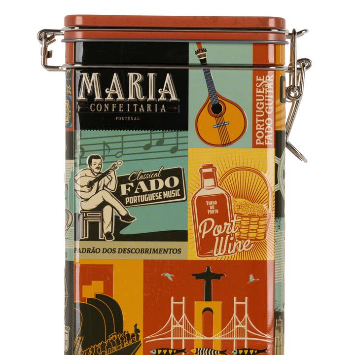 Maria Confeitaria - Wholesale Cookie - Tin of Artisanal Cookies "Portugalia" Maria Confeitaria 150g0