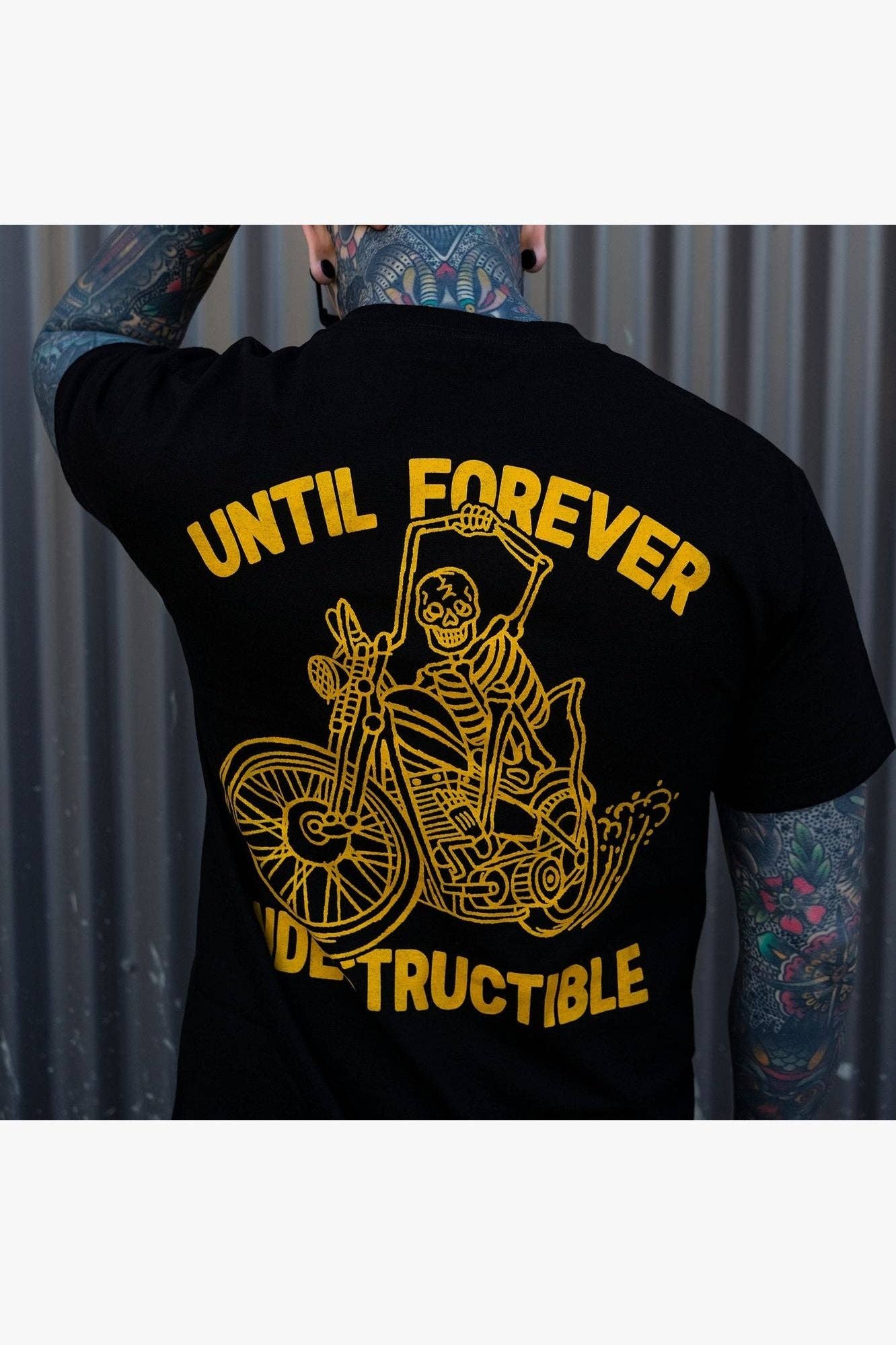 Indestructible MFG - Vendita all'ingrosso Maglietta serigrafata - Unisex - Maglietta Chopper Bones1