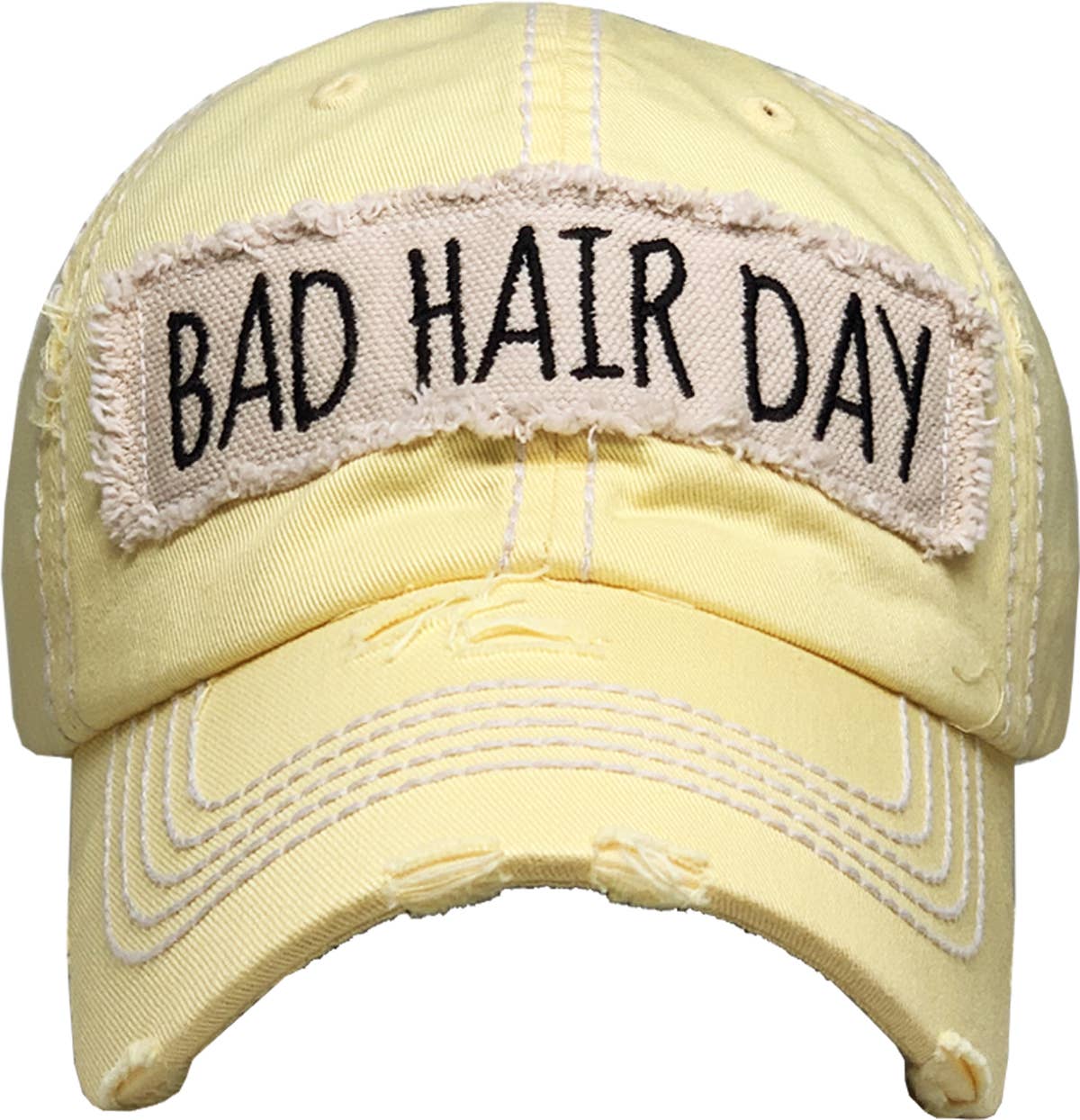KBETHOS - Vendita all'ingrosso Cappellino da baseball - Donna - Berretto a sfera vintage lavato Bad Hair Day54