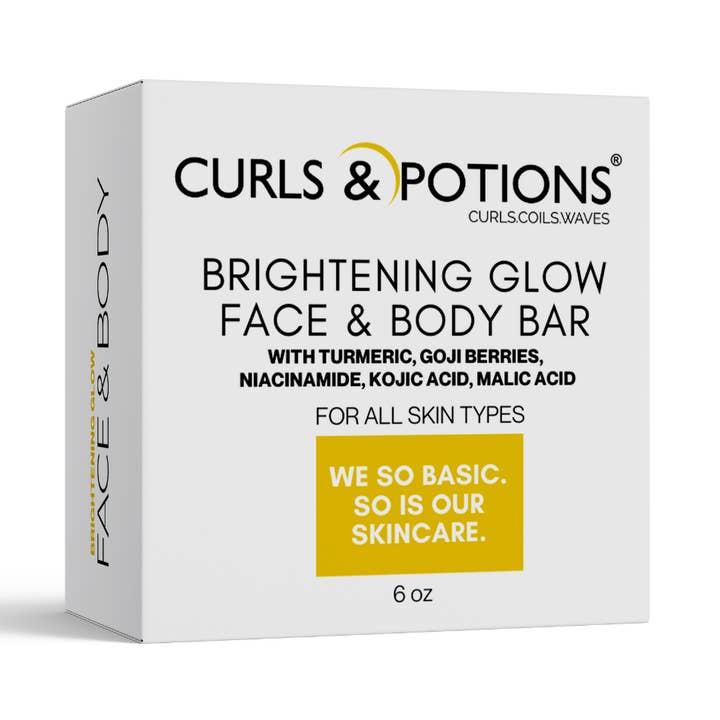 Brightening Glow Face & Body Bar för wholesale av Curls & Potions