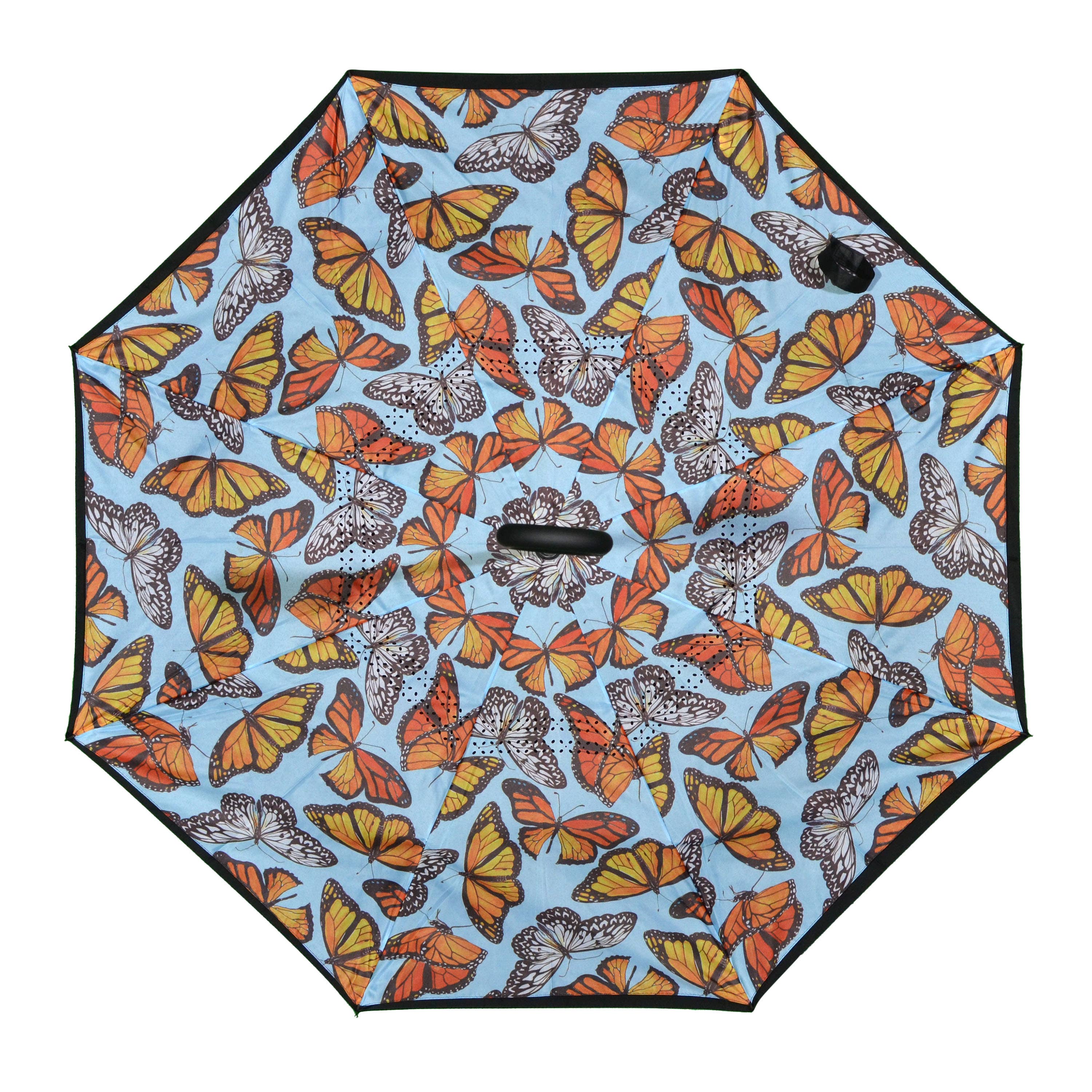 Nupouch / Nufoot - Vente Parapluie – femme - Parapluie inversé Topsy Turvy - 31 couleurs et motifs magnifiques7