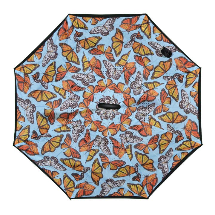 Nupouch / Nufoot - Vente Parapluie – femme - Parapluie inversé Topsy Turvy - 31 couleurs et motifs magnifiques7