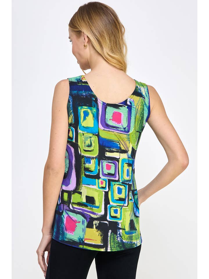 Jostar - Wholesale Knit Top - Women's - HIT Print Sleeveless Tank Top-260HT-TRP1-W400