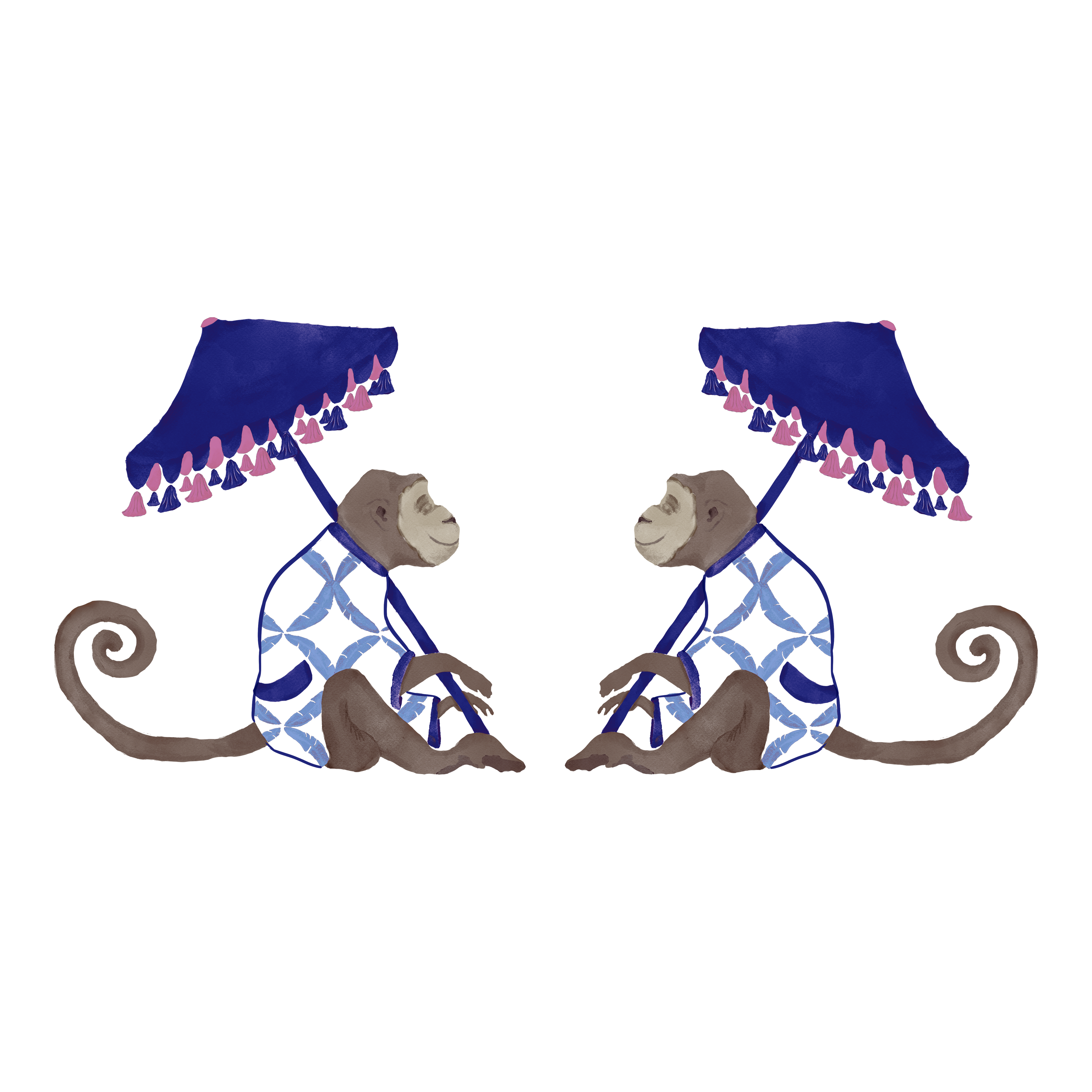 Ox Bow Decor – Großhandel Zierkissen – Tiere/Vögel/Fische/Blau-Weiß Topseller1