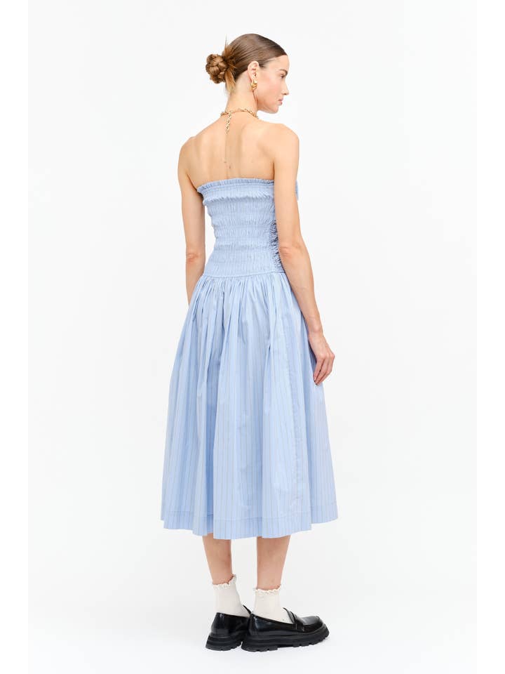 bleu Robe Selma en vente sur Faire5