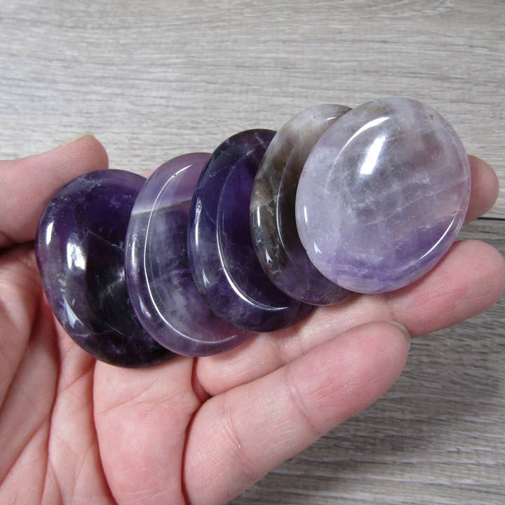 Keystone Crystals - Wholesale Spiritual Stone/Crystal - Oval Gemstone Worry Stones – Bulk Pocket Crystals