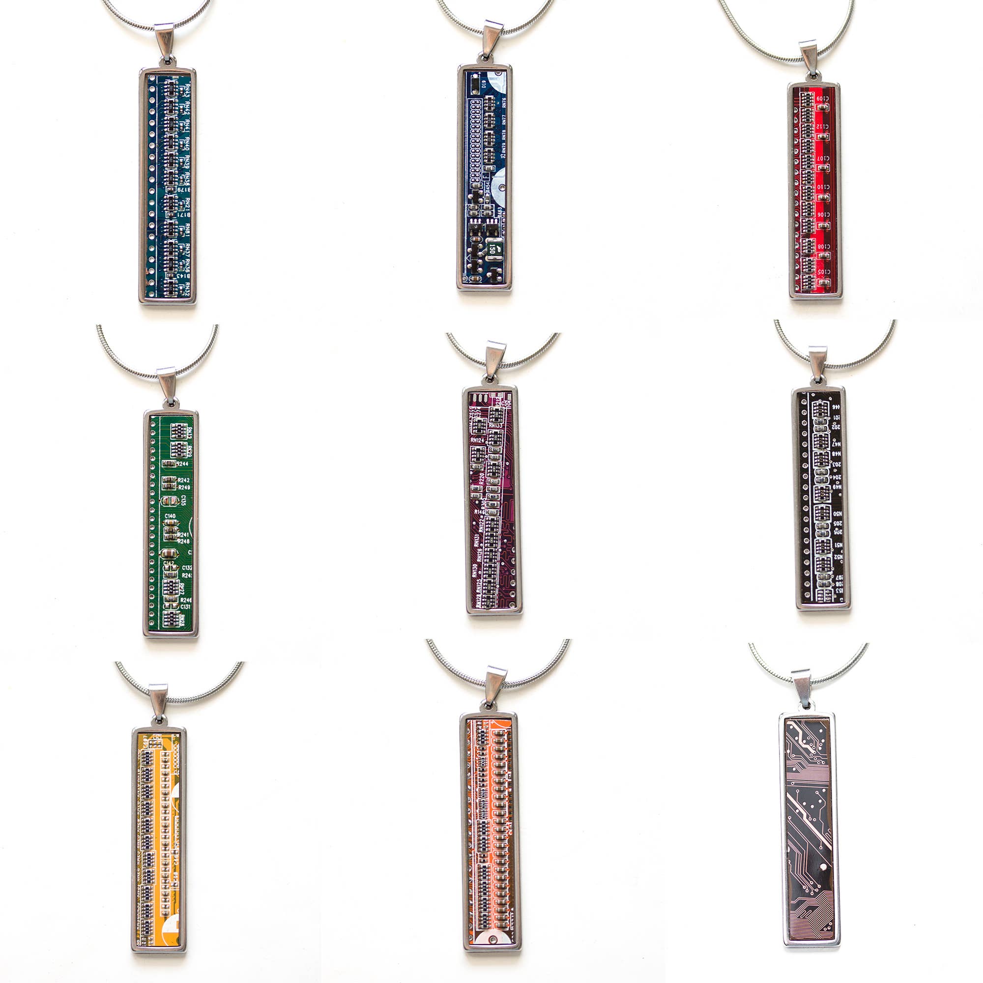 Pavlysh s.r.o. - Wholesale Pendant/Charm Necklace - Long necklace, real circuit board, no resin3