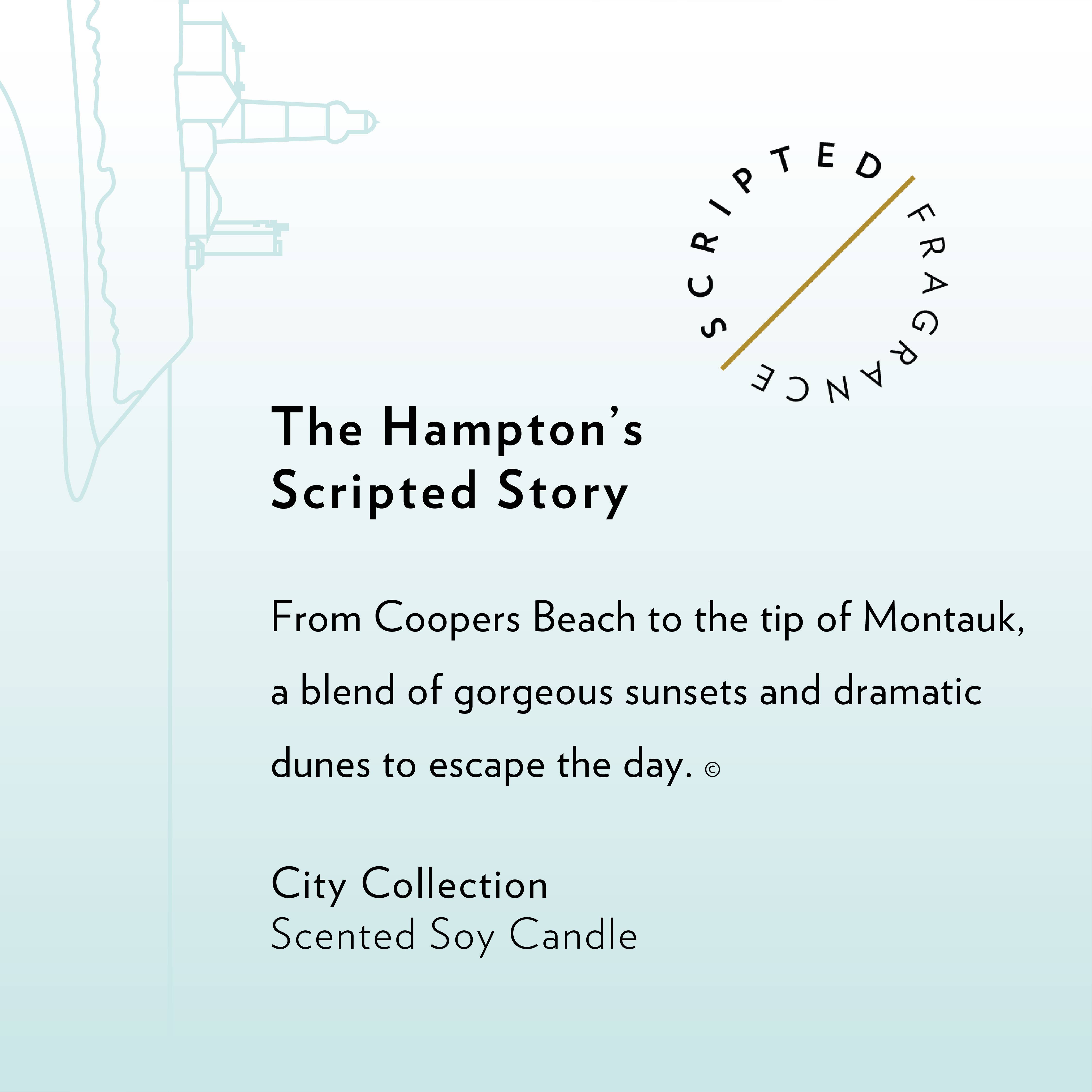 Scripted Fragrance – Engroshandel Glaslys – Hamptons New York Regional Soy Candle3