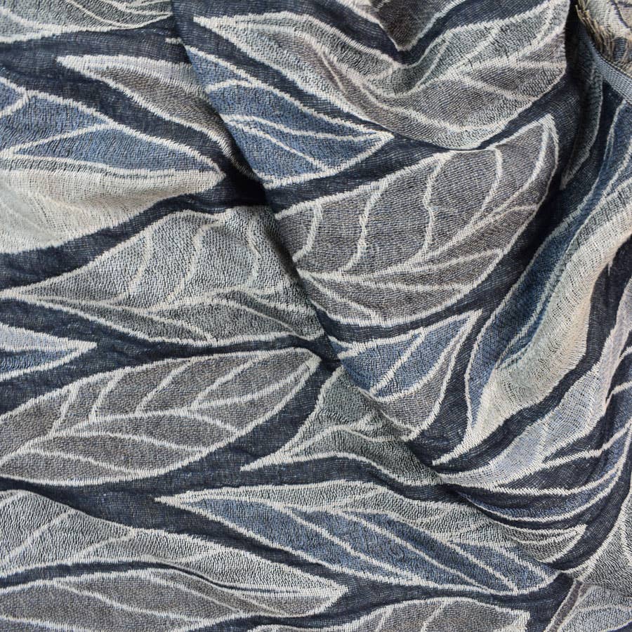 Dupatta Designs - Wholesale Scarf - Women's - Devorah Woven Leaf Scarf8