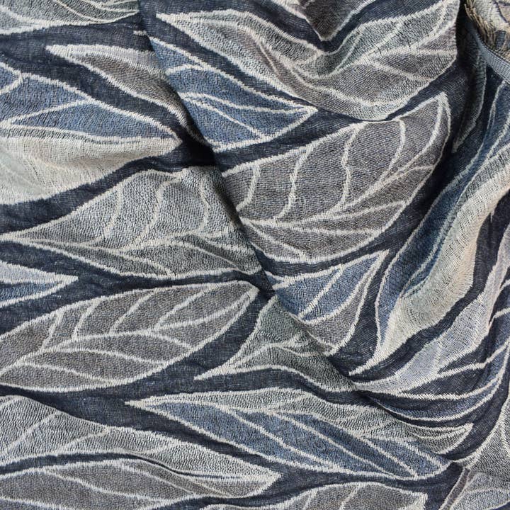 Dupatta Designs - Wholesale Scarf - Women's - Devorah Woven Leaf Scarf9