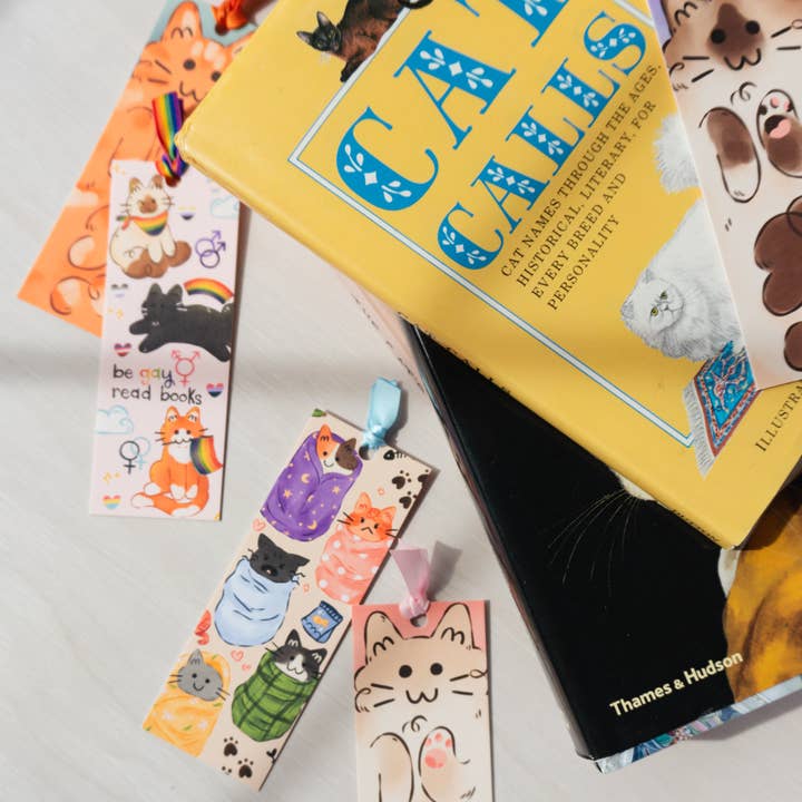 The Stray Shop - Wholesale Bookmark - Cat Bookmarks2