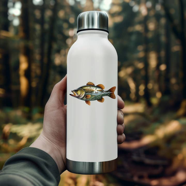 PiggyPrintStickers – wholesale Sticker – Fishing Sticker | Duck Hunt & Bass | Durable Vinyl Decal4