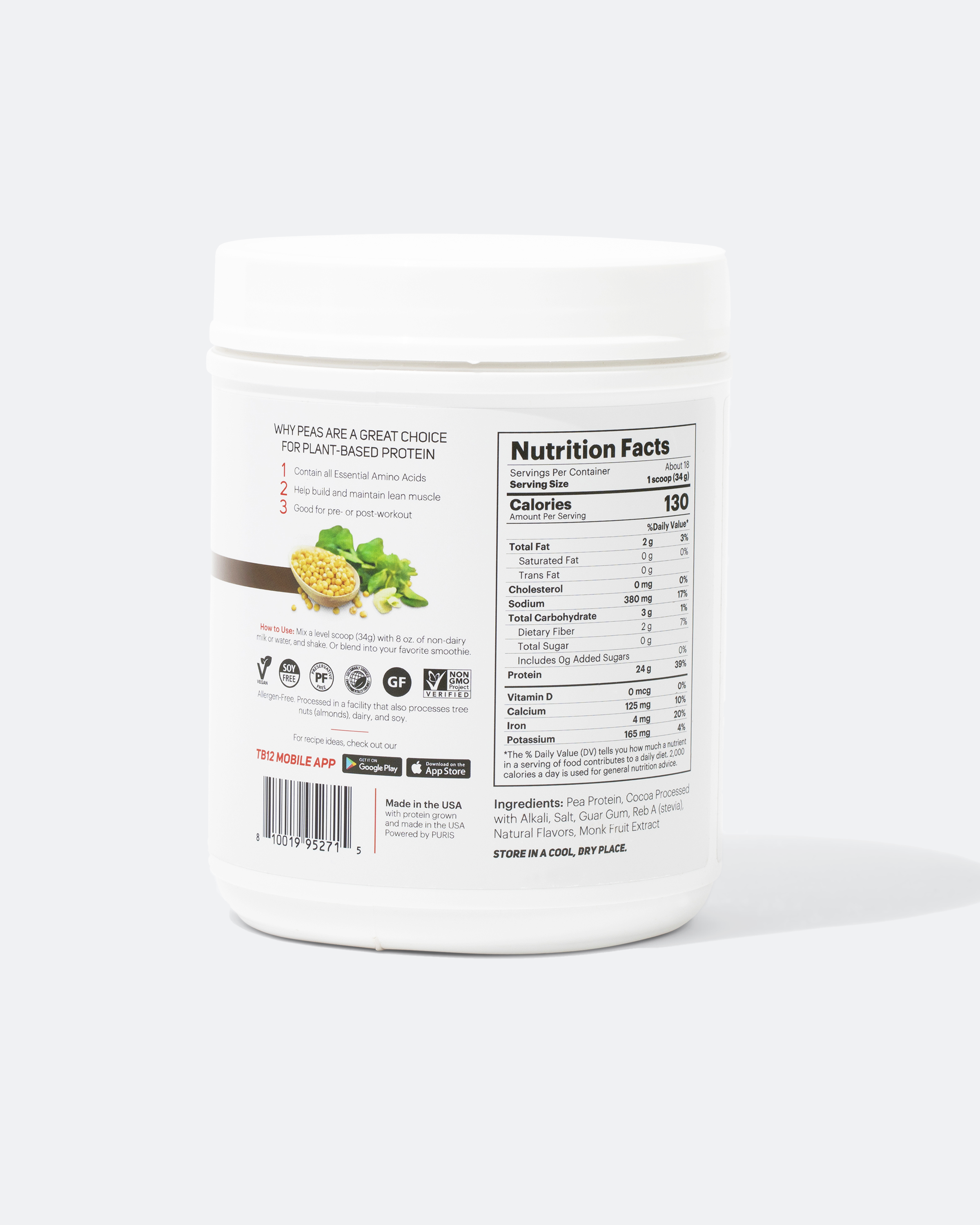 TB12 – wholesale Protein/superfood powder – TB12 Plant-Based Protein21
