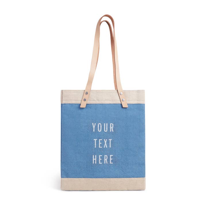 Market Tote in Parisian Blue (034PB) for wholesale by Apolis