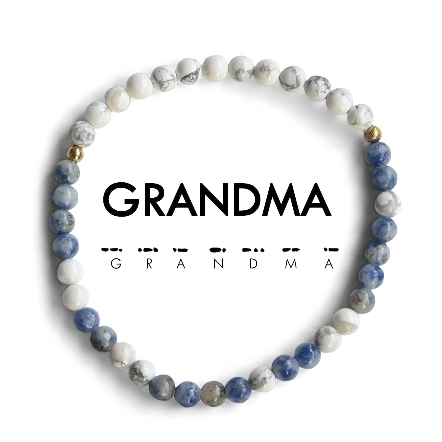 ETHICGOODS – wholesale Jewellery set – Morse Code Matching Set | GRANDMA & MINI GRANDDAUGHTER1
