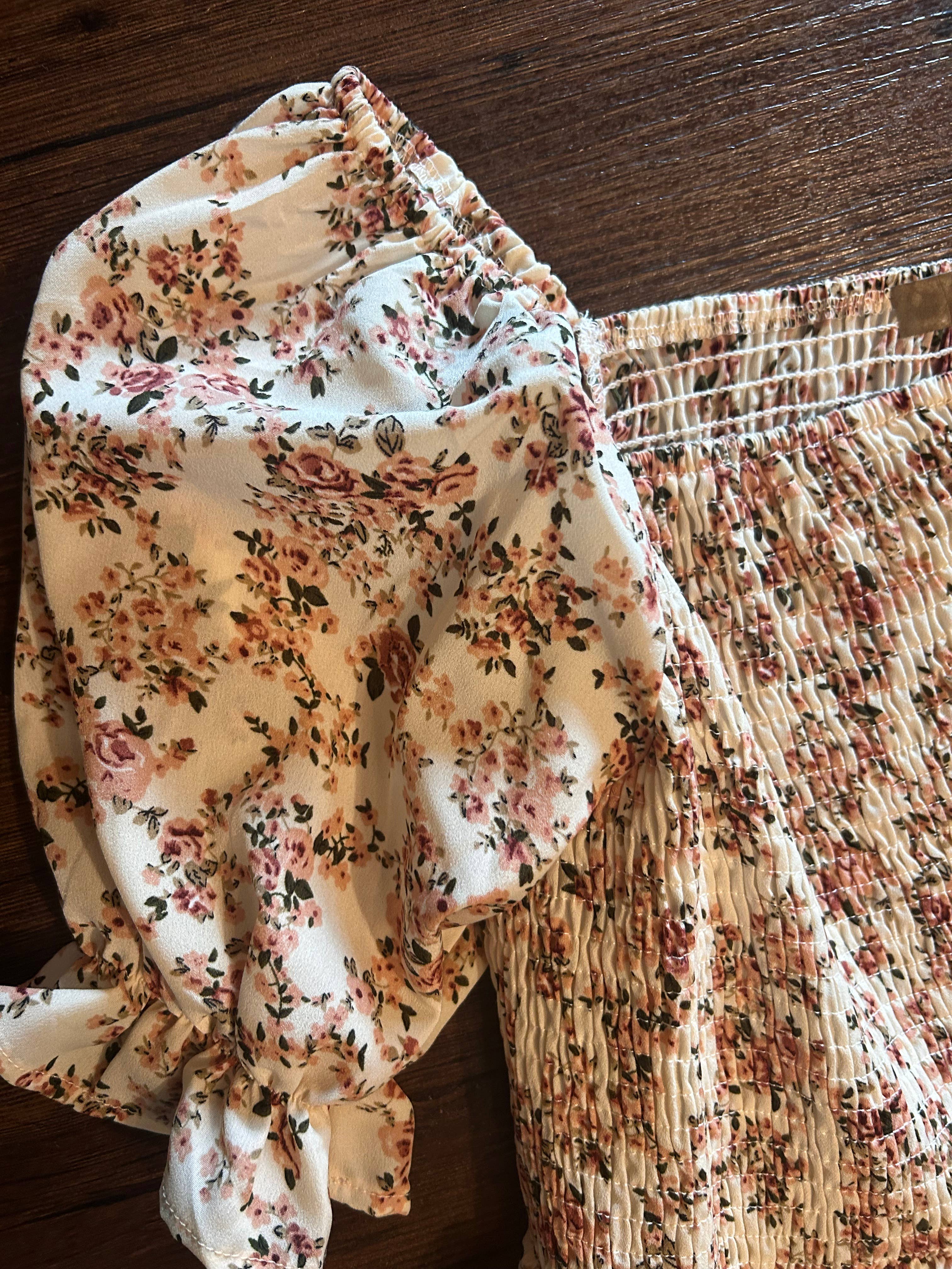 The Cranberry Cornstalk Co. - Wholesale Dress - Women's - Bougie Boutique Rose Garden Dress1