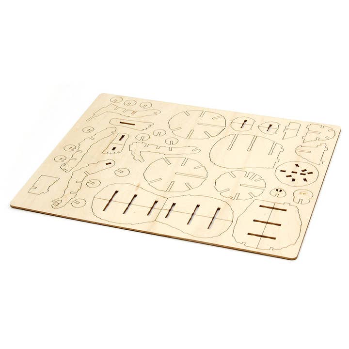 Insight Editions - #1 Pop Culture Publisher - Wholesale DIY Craft Kit - IncrediBuilds: LAIKA: Missing Link 3D Wood Model1