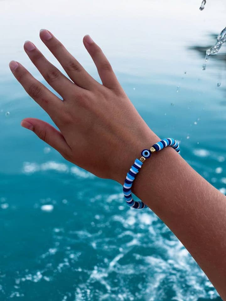 Blå Surfögonarmband för wholesale av Ka_Creative_Art