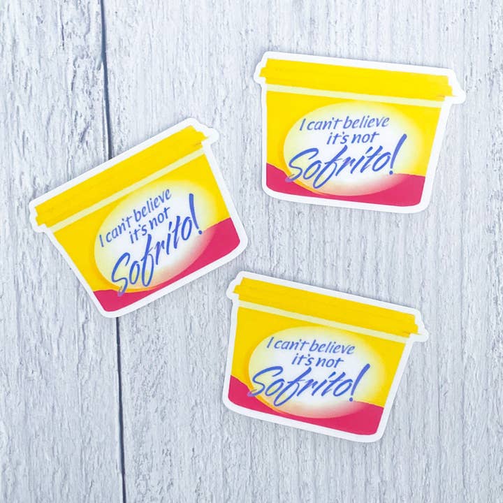 Sofrito Aufkleber für den Großhandel von The Black Lab Soapery