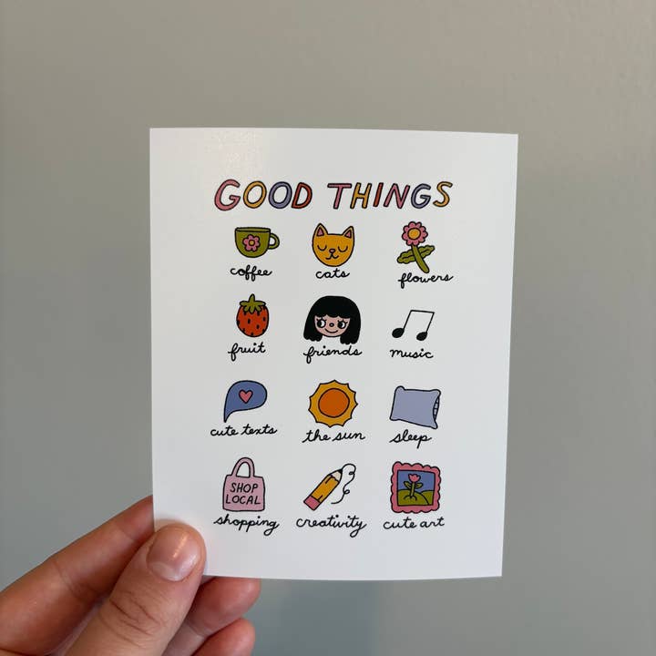Caroline Friend Art - Wholesale Art Print - Good Things Print2