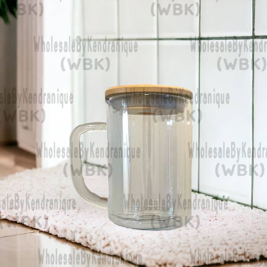 Purchase Wholesale glass cup bamboo lid. Free Returns & Net 60 Terms on  Faire
