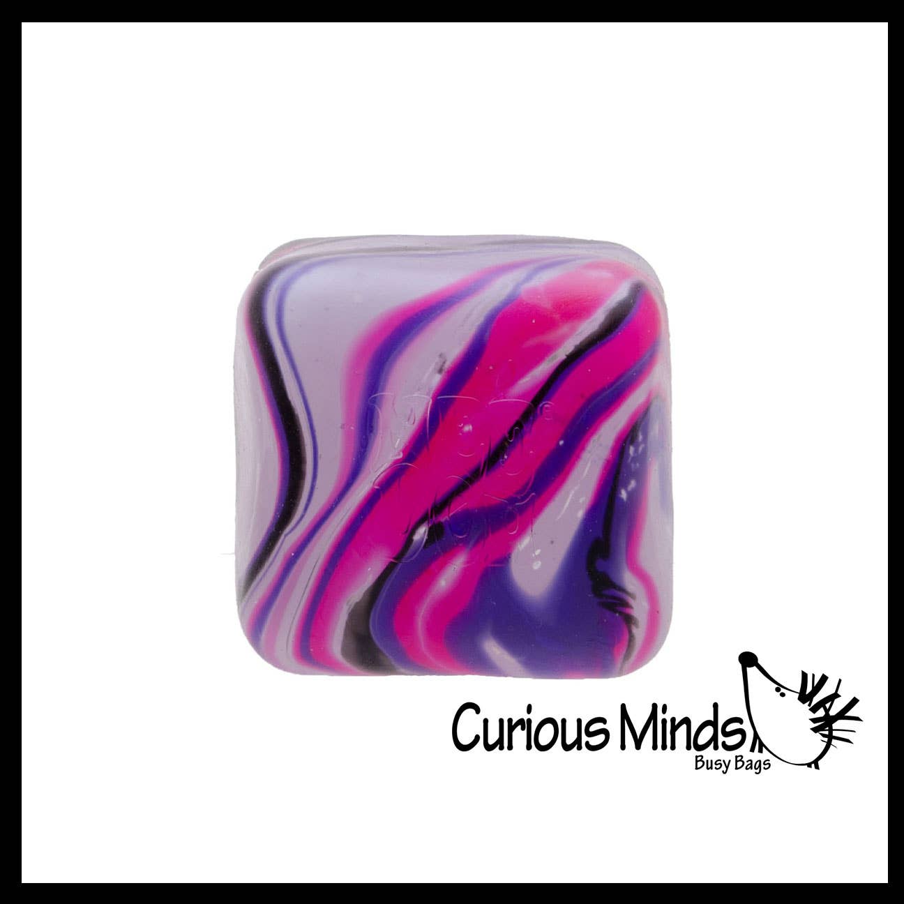 Curious Minds Toys - Vente Jouet mou – enfant et bébé - Balle de sucre en cube Nee Doh Nice Swirl - Colle/gel épais10