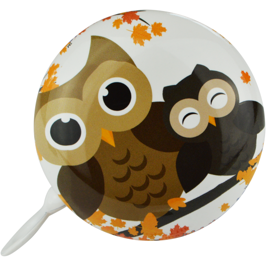 Kiddimoto - Vente Vélo et trottinette – enfant - Profitez de chaque sortie avec cette adorable sonnette de vélo en forme de hibou1